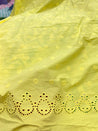 Most Premium Pure Cotton Hakuba Chikankari Fabric (Big WIDTH!!)