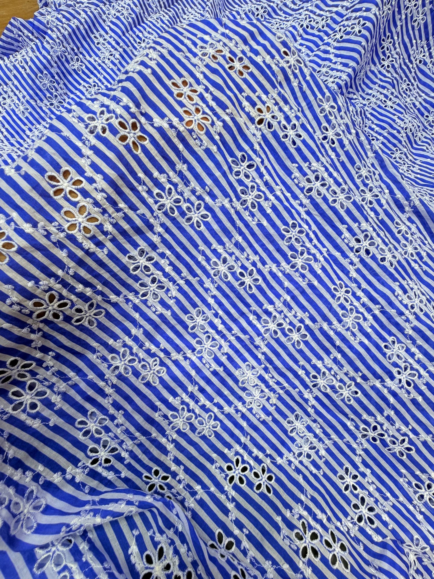 Most Premium Pure Hakuba Chikankari Cotton Fabric (Big WIDTH!!)
