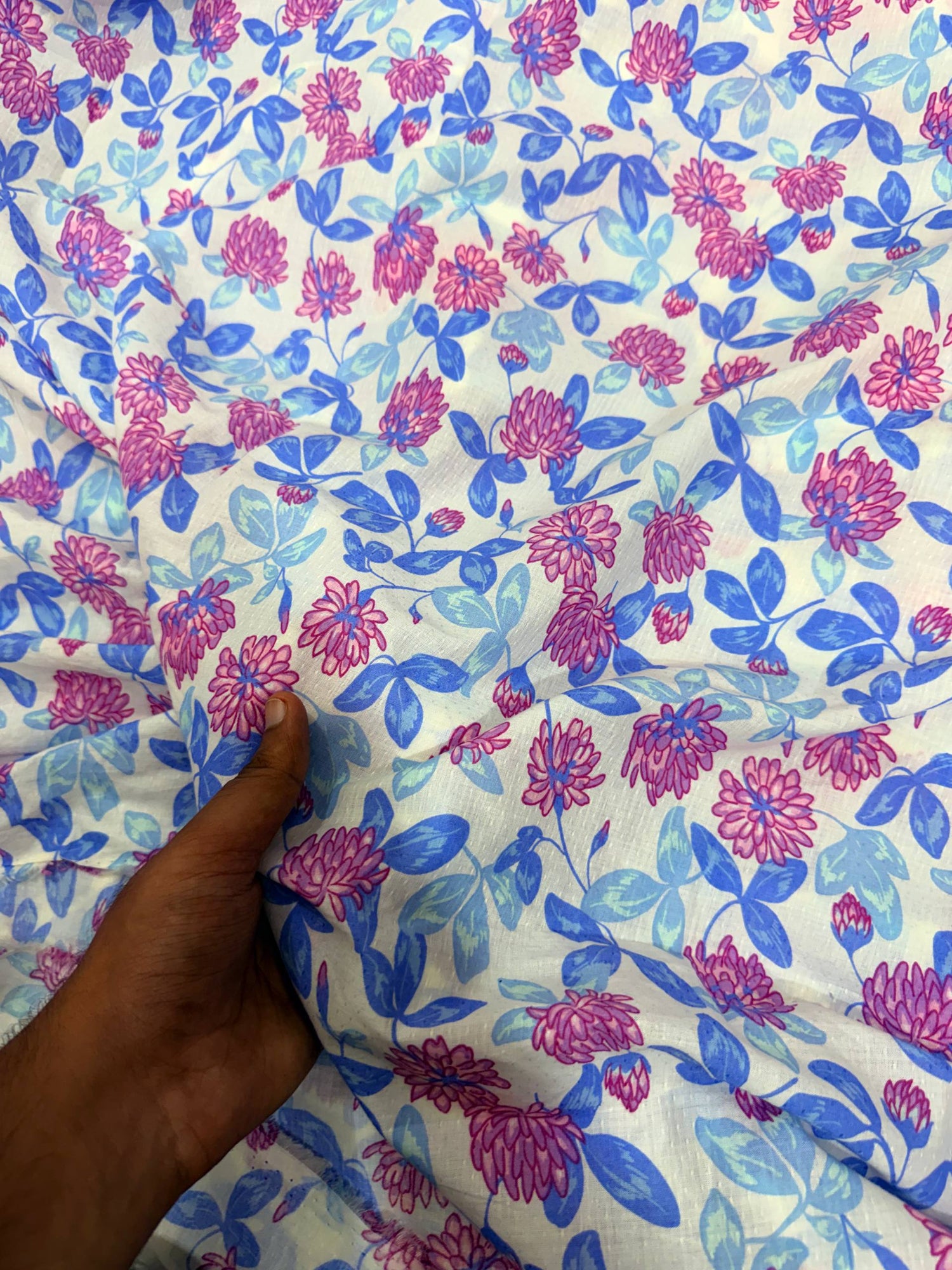 Most Premium Pure Printed Fabric (Big WIDTH!!)