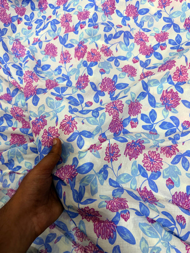 Most Premium Pure Printed Fabric (Big WIDTH!!)