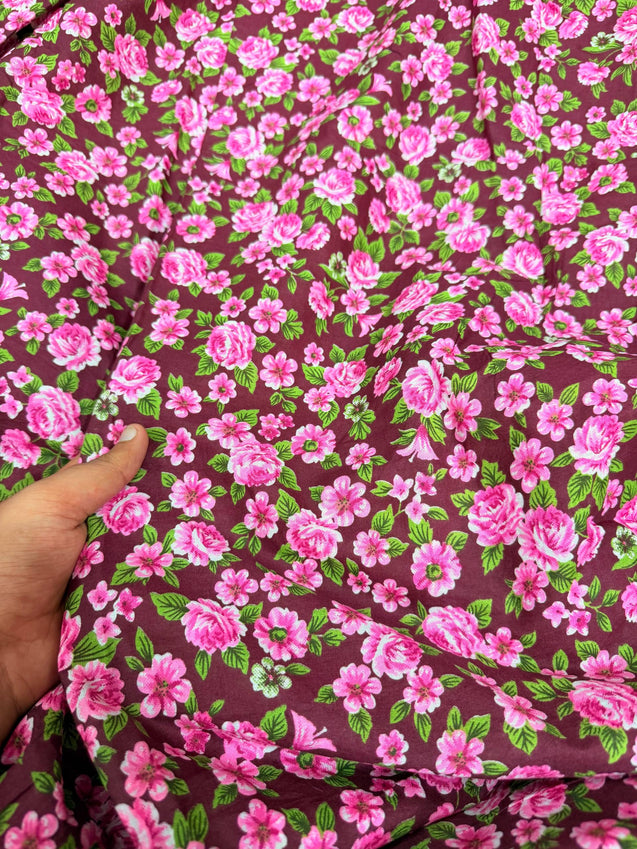 Most Premium Pure Printed Fabric (Big WIDTH!!)