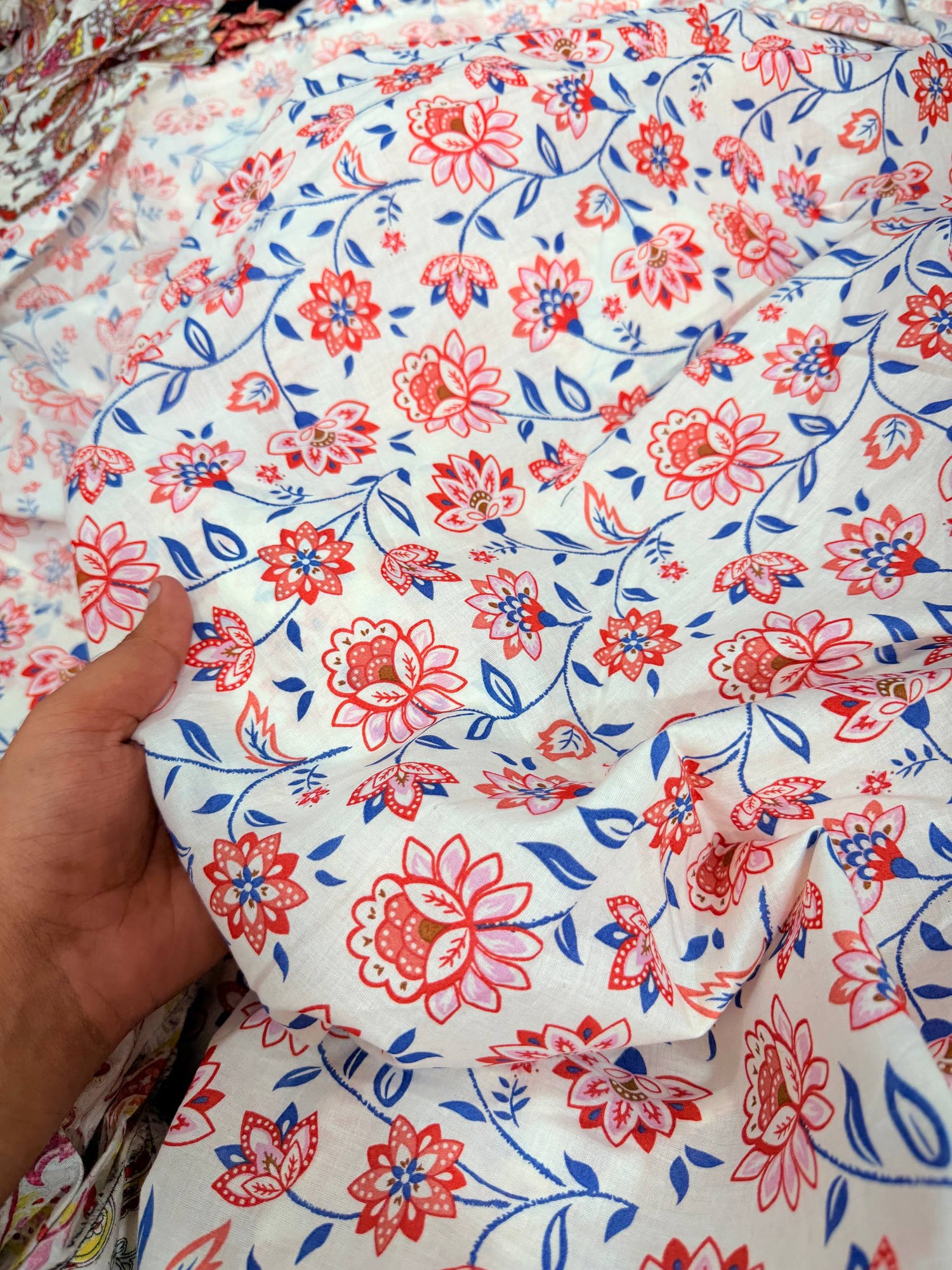 Most Premium Pure Printed Fabric (Big WIDTH!!)