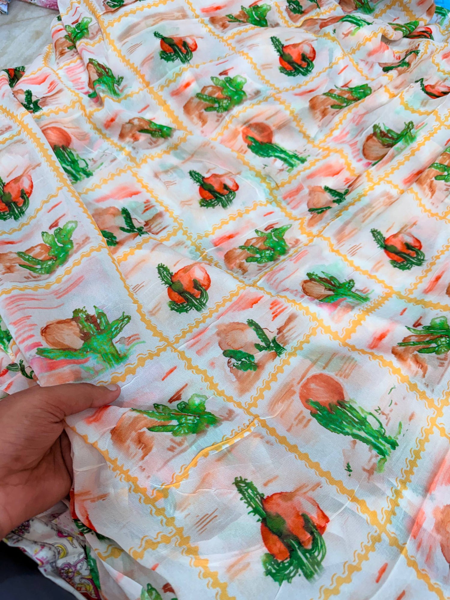 Most Premium Pure Printed Fabric (Big WIDTH!!)