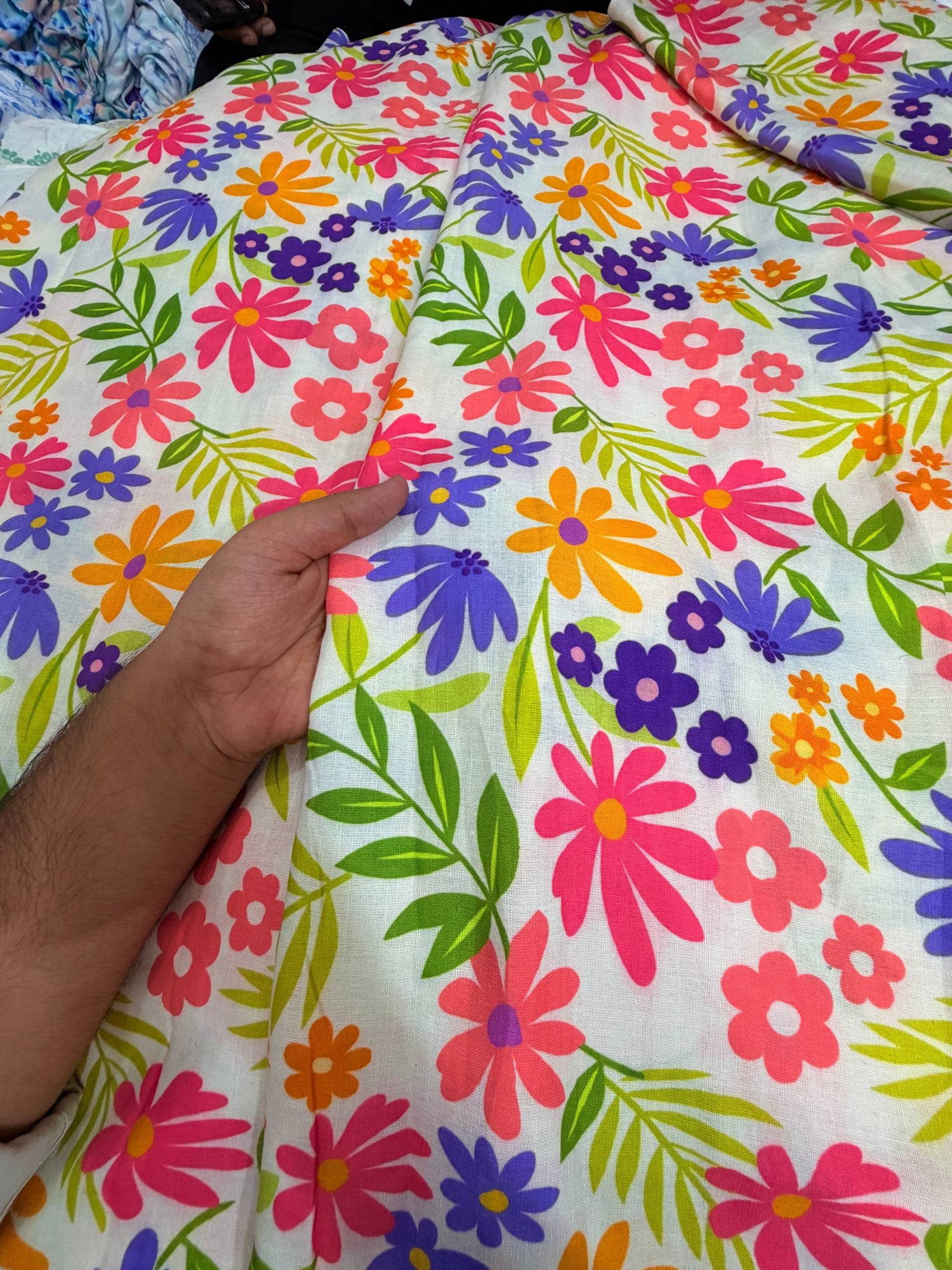 Most Premium Pure Printed Fabric (Big WIDTH!!)