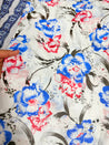 Most Premium Pure Hakuba Chikankari PRINTED Cotton Fabric (Big WIDTH!!)