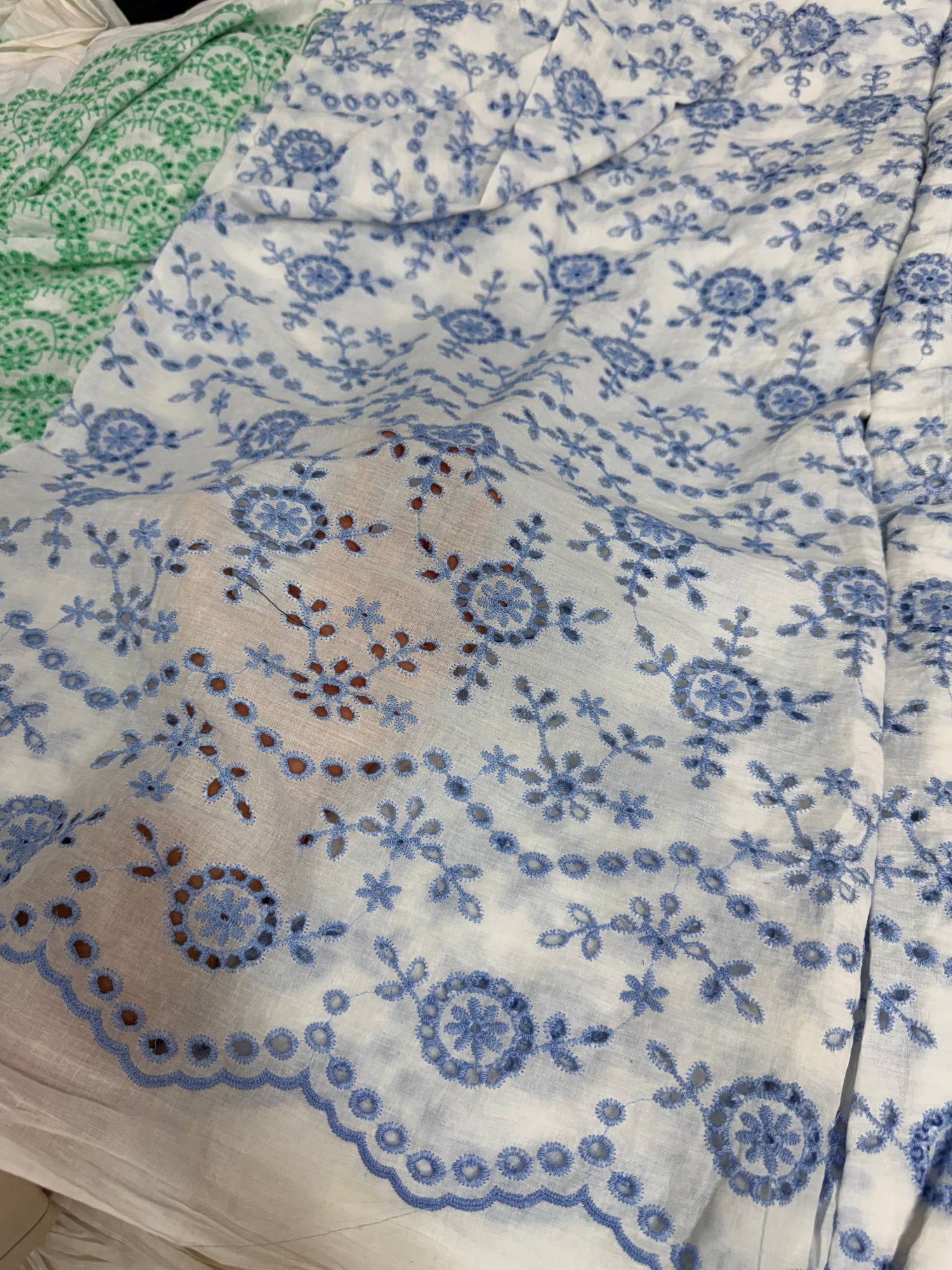Most Premium Pure Hakuba Chikankari Cotton Fabric