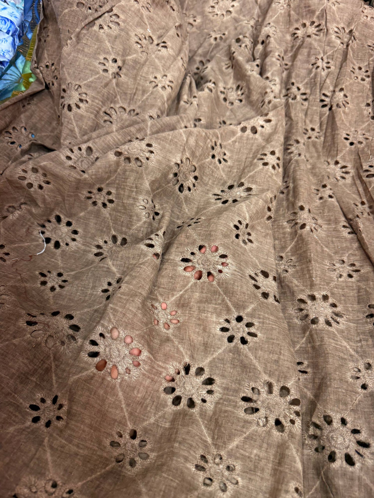 Most Premium Pure Hakuba Chikankari Cotton Fabric (Big WIDTH!!)