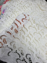 Most Premium Pure Hakuba Chikankari Cotton Fabric (Big WIDTH!!) (DYEABLE ALSO)