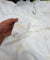 Premium Fine 3D Flower With Chikankari On Pure Cotton FABRIC (Big WIDTH!!) DYEABLE ALSO