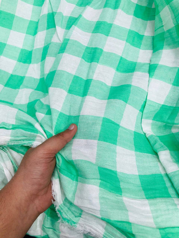 Most Premium Pure Double Cloth Cotton PRINTED FABRIC (Big WIDTH!!)