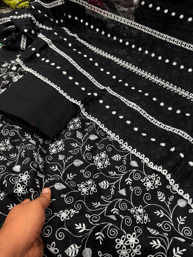 Most Premium Cotton Suit Collection (Complete Suit With Dupatta)