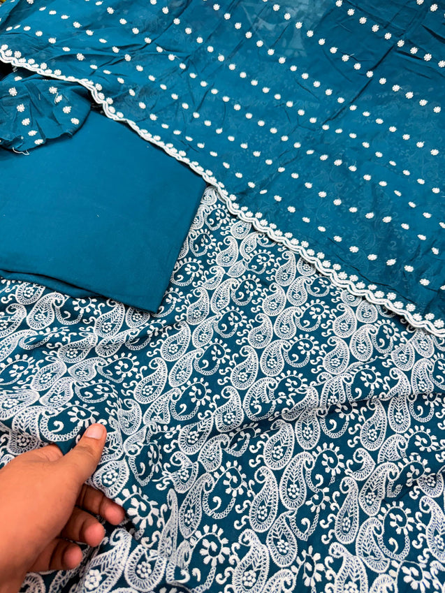 Most Premium Cotton Suit Collection (Complete Suit With Dupatta)