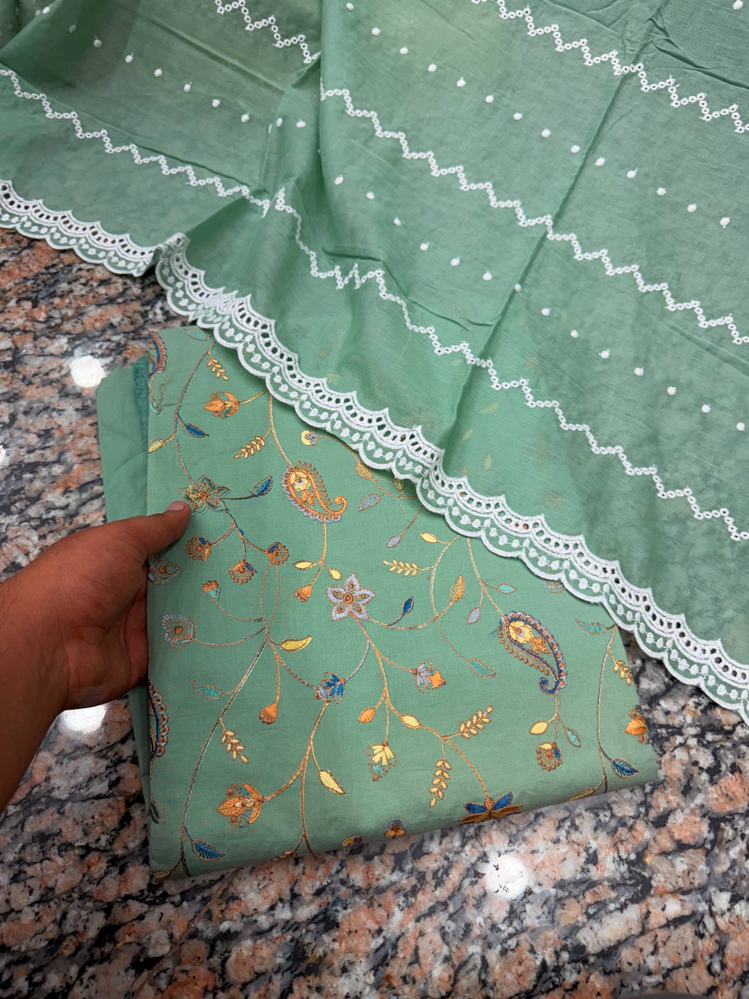 Most Premium Cotton Suit Collection (Complete Suit With Dupatta)
