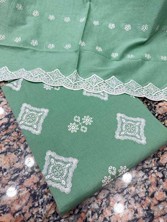 Most Premium Cotton Suit Collection (Complete Suit With Dupatta)