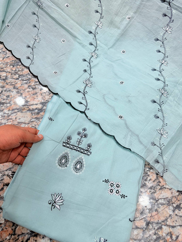 Most Premium Cotton Suit Collection (Complete Suit With Dupatta)