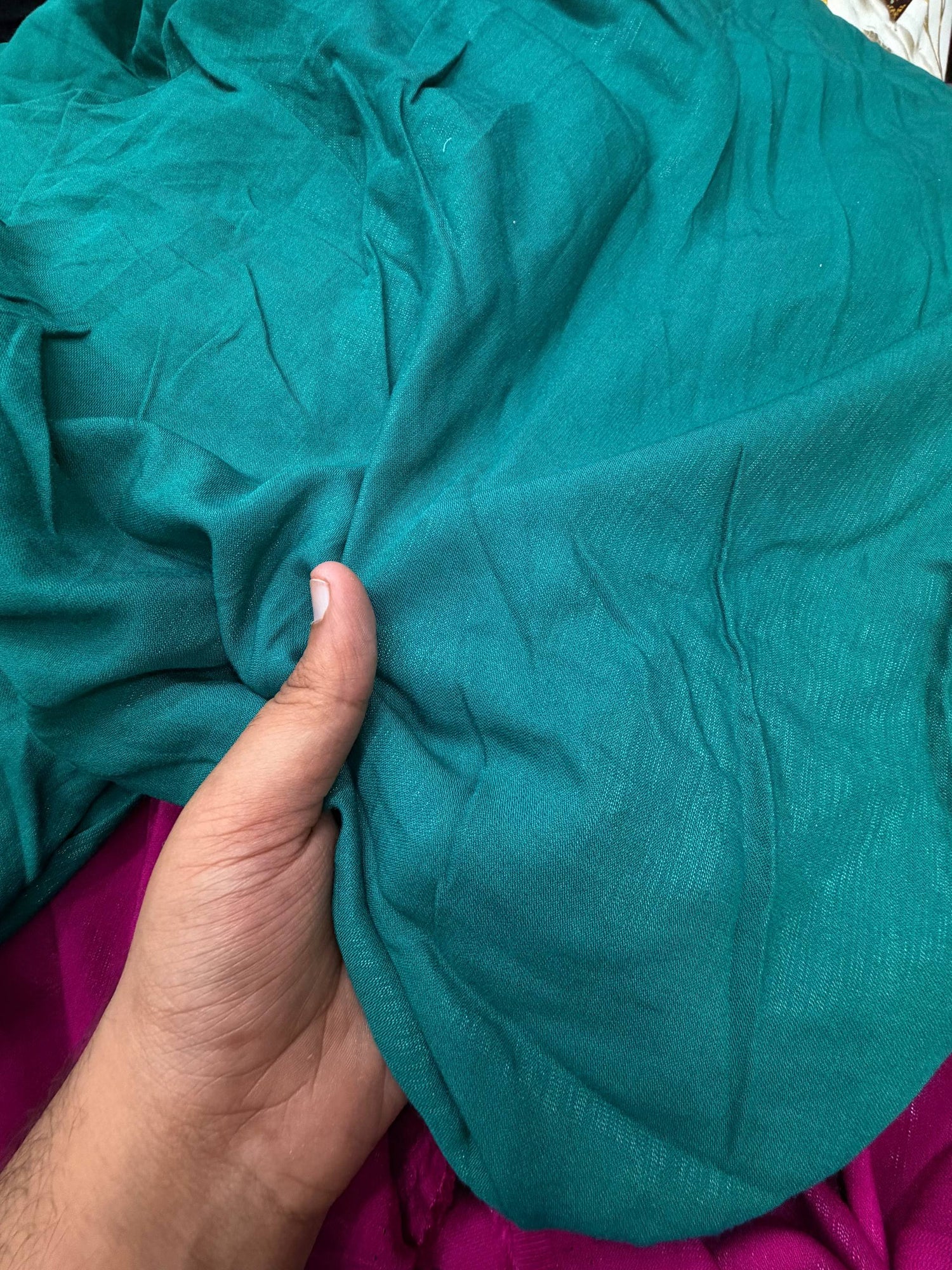 Most Premium Pure Imported Modal Cotton Satin FABRIC (Big WIDTH!!)