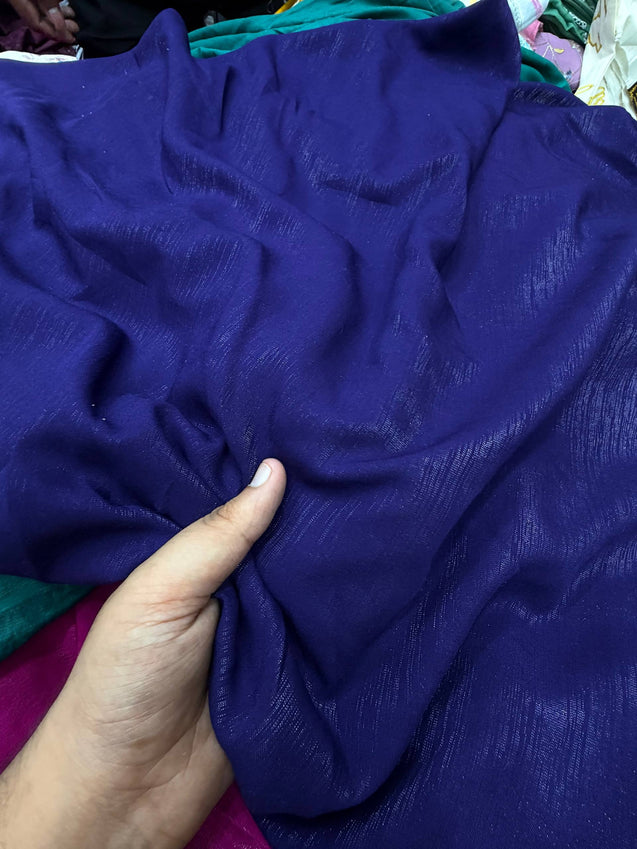 Most Premium Pure Imported Modal Cotton Satin FABRIC (Big WIDTH!!)