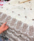 (SALE PRICES) Most Premium Pure Cotton Lakhnawi Chikankari HAKUBA FABRIC (Big WIDTH!!)