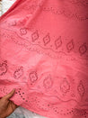(SALE PRICES) Most Premium Pure Cotton Lakhnawi Chikankari HAKUBA FABRIC (Big WIDTH!!)