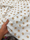 (SALE PRICES) Most Premium Pure Cotton Lakhnawi Chikankari HAKUBA FABRIC (Big WIDTH!!)