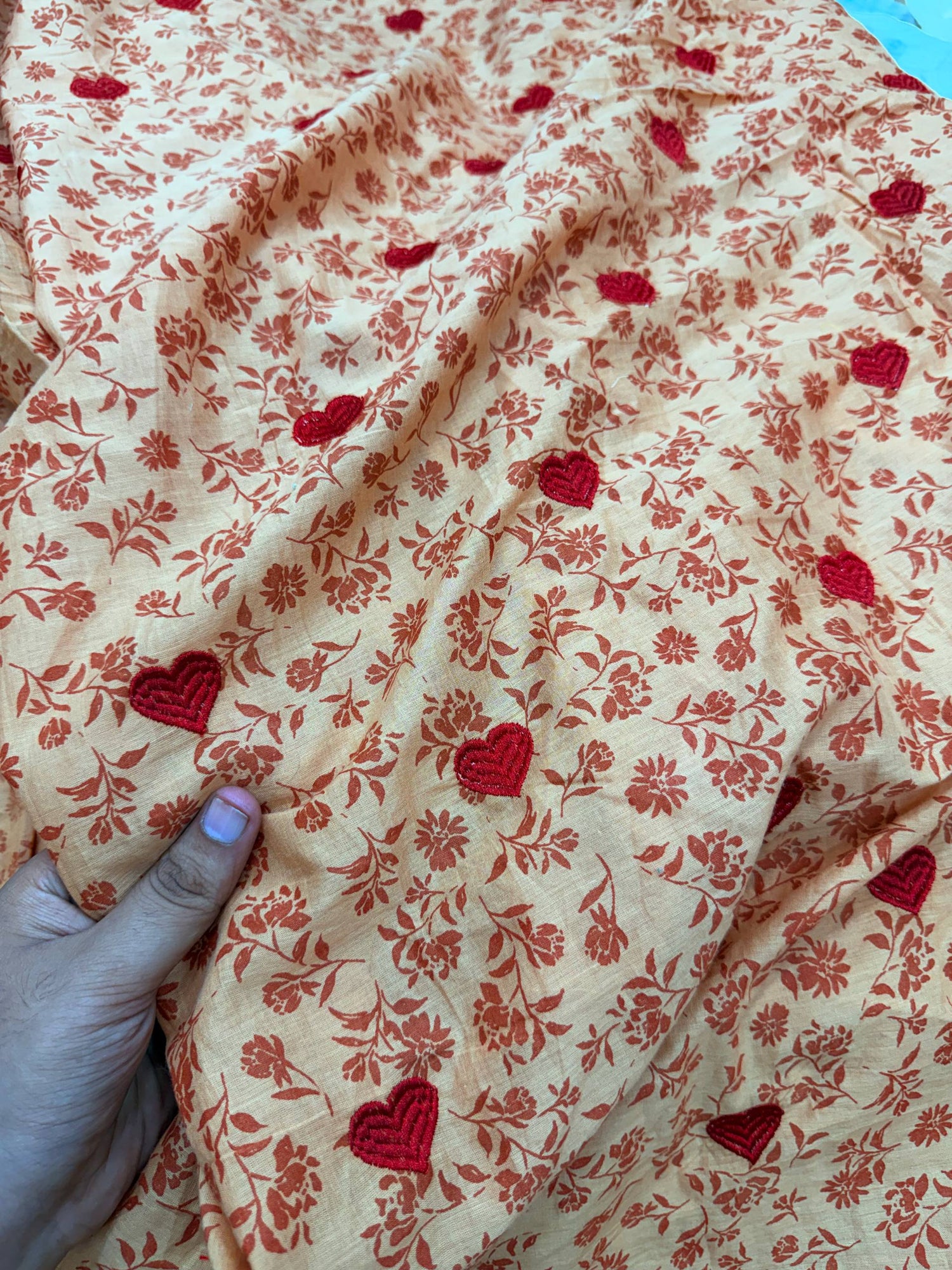 (SALE PRICES) Most Premium Pure Cotton Lakhnawi Chikankari HAKUBA FABRIC (Big WIDTH!!)