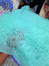 Most Premium Pure Hakuba Chikankari Cotton Fabric (Big WIDTH!!)
