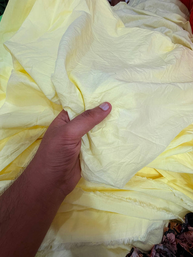 Most Premium Pure Plain Cotton FABRIC