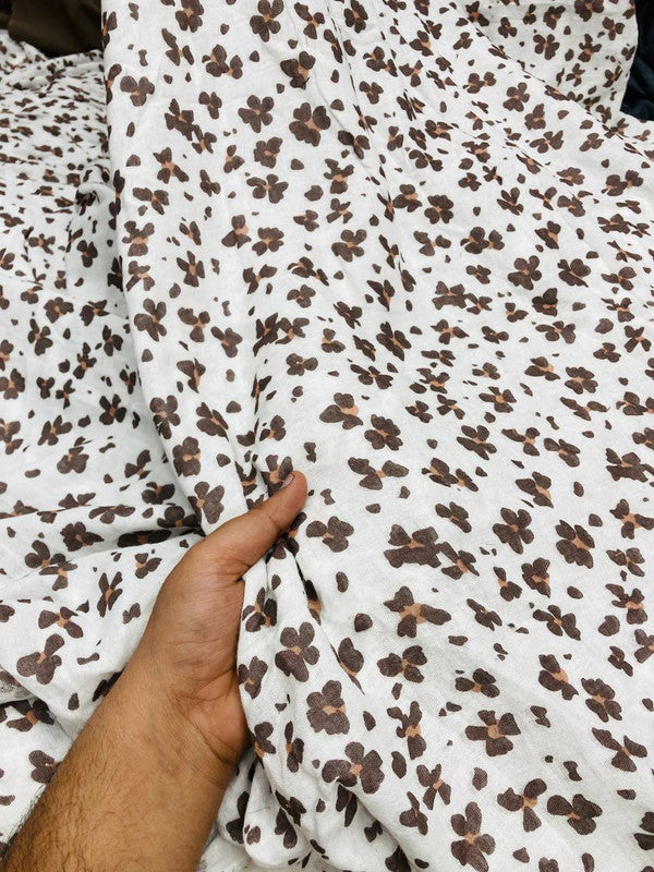 Most Premium Pure Double Cloth Cotton PRINTED FABRIC (Big WIDTH!!)