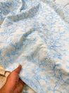 Most Premium Pure Cotton Texture FABRIC With Kashmiri Embroidery (Big WIDTH!!)