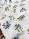 Most Premium BRANDED Pure LINEN Cotton PRINTED FABRIC (Big WIDTH!!)