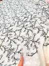 Most Premium Pure Cotton Texture FABRIC With Kashmiri Embroidery (Big WIDTH!!)