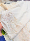 Most Premium Pure Cotton Hakuba Chikankari Fabric (Dyeable Also) (Big WIDTH!!)