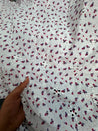 Most Premium Pure Hakuba Chikankari Cotton Fabric (Big WIDTH!!)