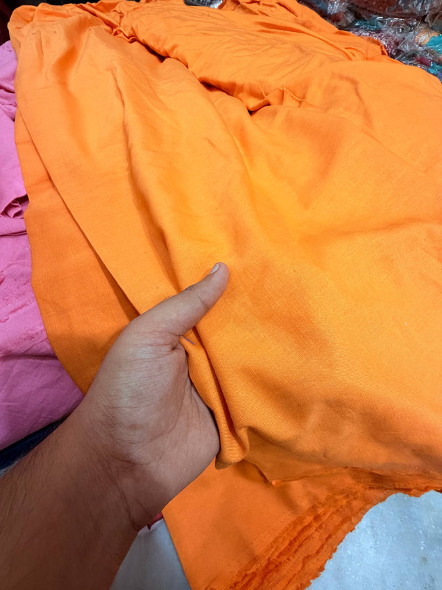 Most Premium Pure Linen Cotton Fabric (Big WIDTH!!)
