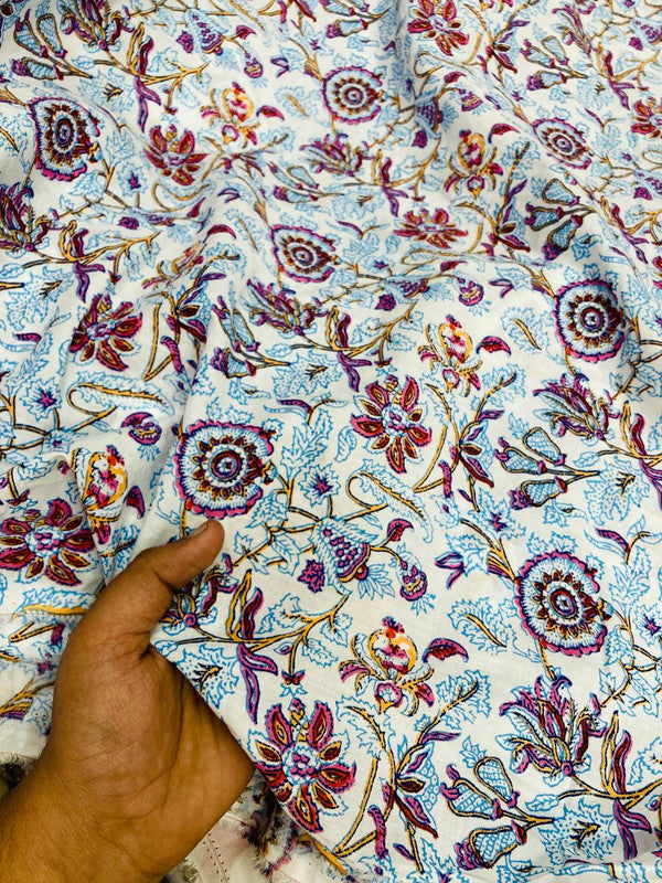 Most Premium Pure Modal Cotton Printed FABRIC (Big WIDTH!!)