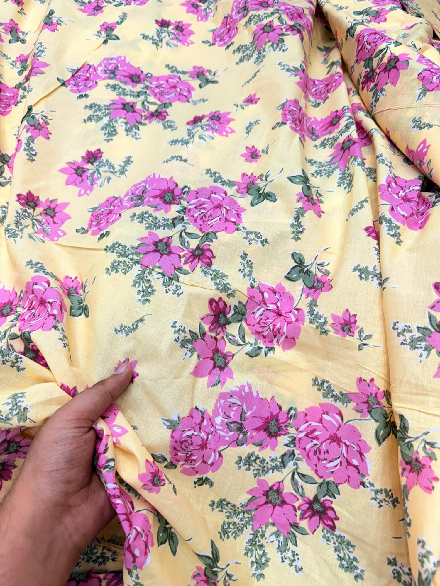 Most Premium Pure Modal Cotton Printed FABRIC (Big WIDTH!!)