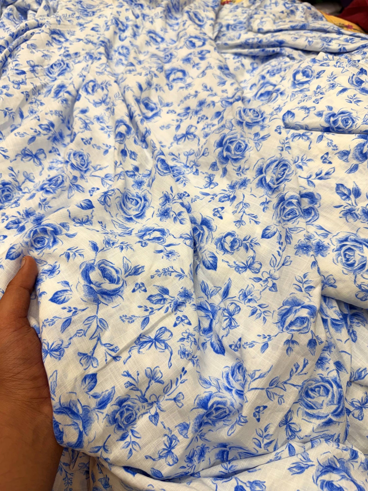 Most Premium Pure Modal Cotton Printed FABRIC (Big WIDTH!!)