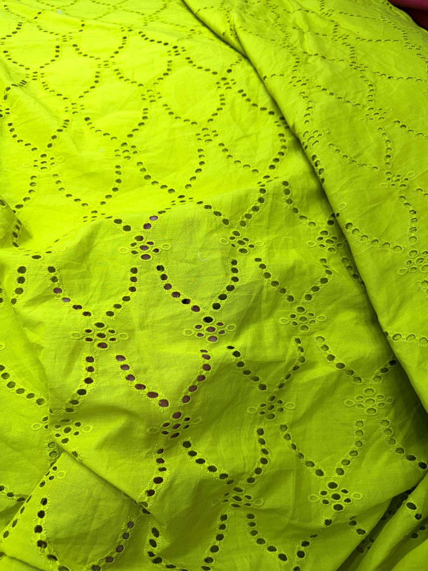 Most Premium Pure Cotton Hakuba Chikankari Fabric (Big WIDTH!!)