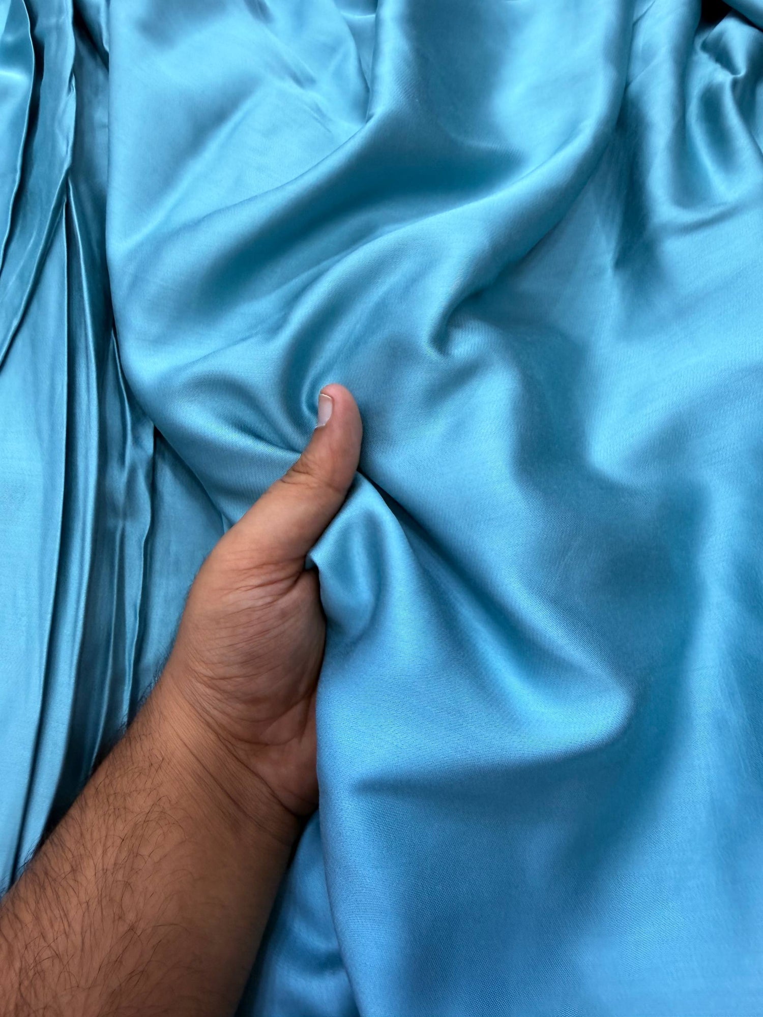 Most Premium Pure Modal Cotton Satin FABRIC (Big WIDTH!!)
