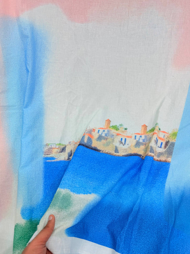 Premium Linen Full Kurti FABRIC