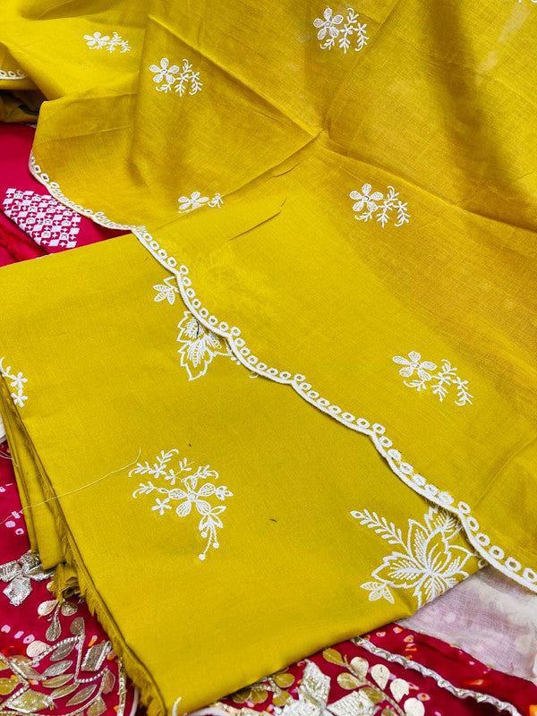 Most Premium Cotton Suit Collection (Complete Suit With Dupatta)