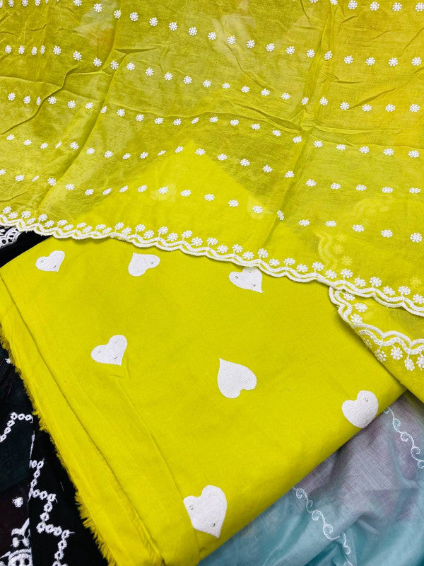 Most Premium Cotton Suit Collection (Complete Suit With Dupatta)