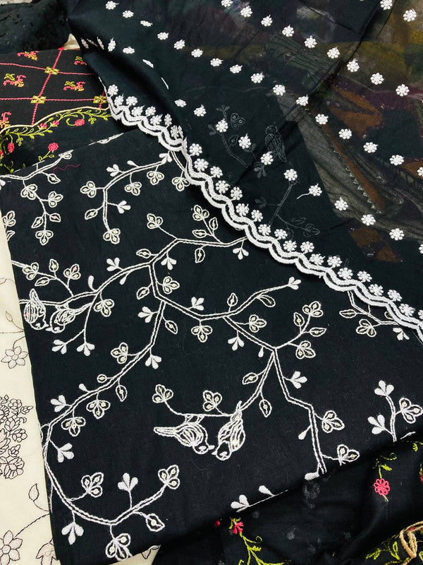 Most Premium Cotton Suit Collection (Complete Suit With Dupatta)
