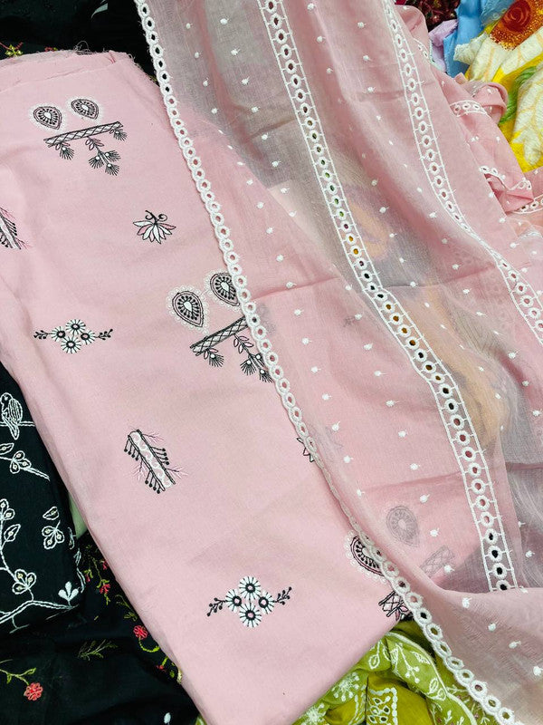 Most Premium Cotton Suit Collection (Complete Suit With Dupatta)