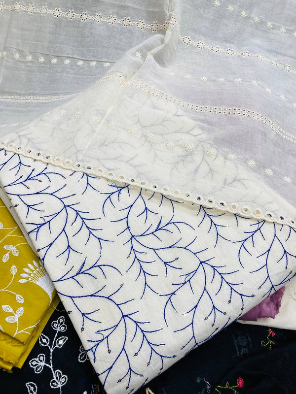 Most Premium Cotton Suit Collection (Complete Suit With Dupatta)