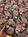 Most Premium Pure Viscose Georgette PRINTED Fabric (Big WIDTH!!)