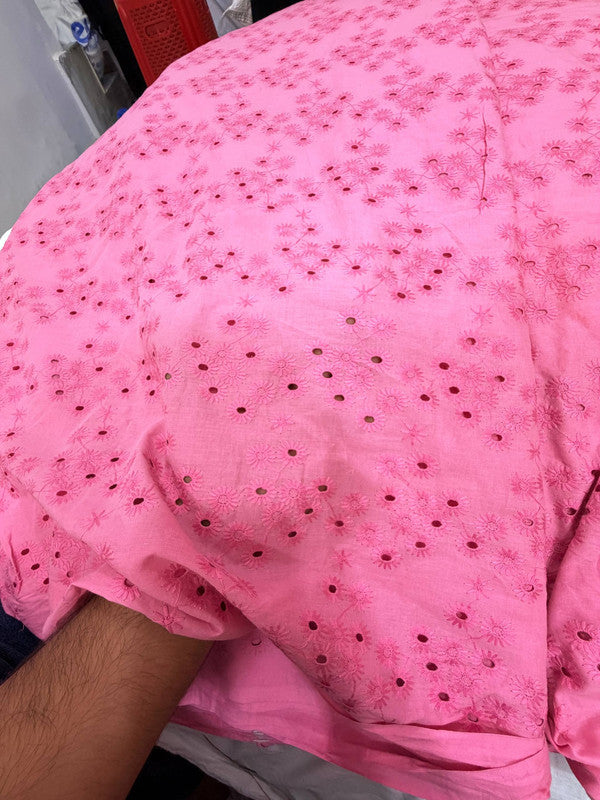 Most Premium Pure Hakuba Chikankari Cotton Fabric