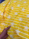 Most Premium Pure Hakuba Chikankari Cotton Fabric (Big WIDTH!!)