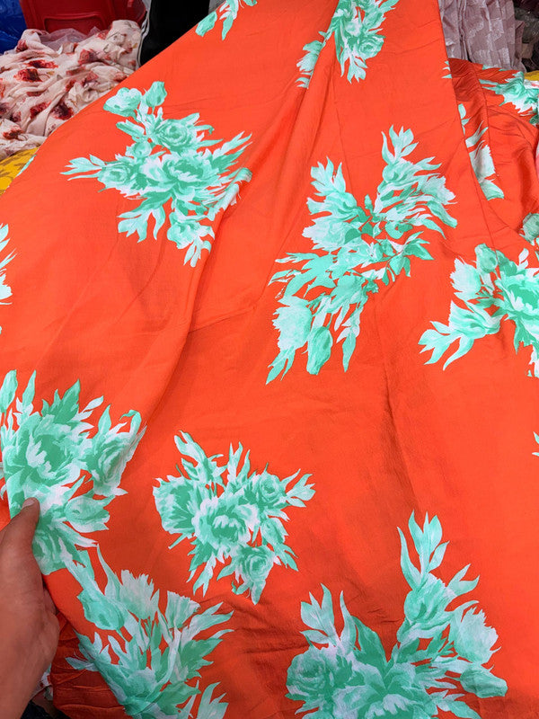 Most Premium BRANDED Pure Muslin Cotton PRINTED FABRIC (Big WIDTH!!)