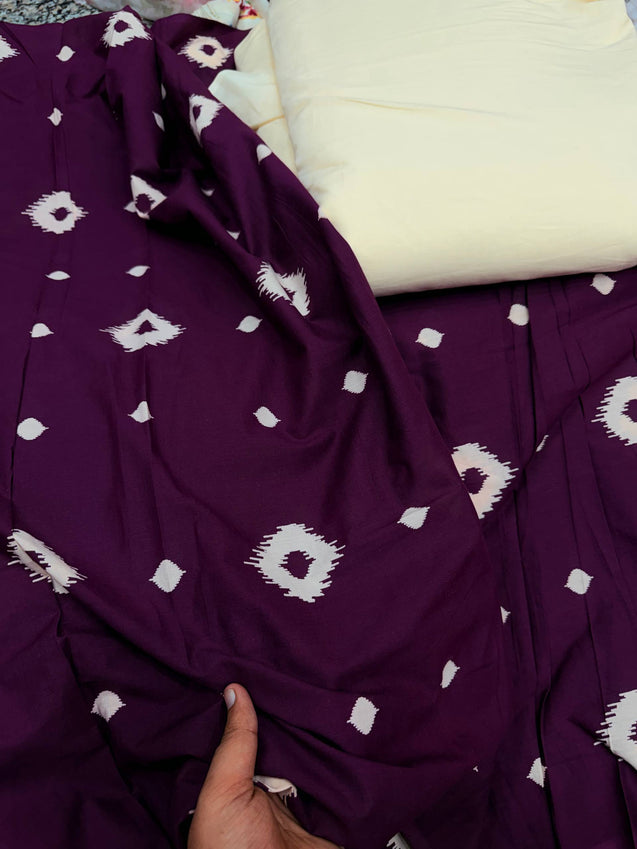 Premium BRANDED Pure Cotton PRINTED Suits (Top & Bottom)